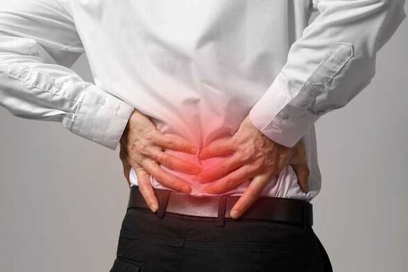 Osteochondróza bedrovej oblasti